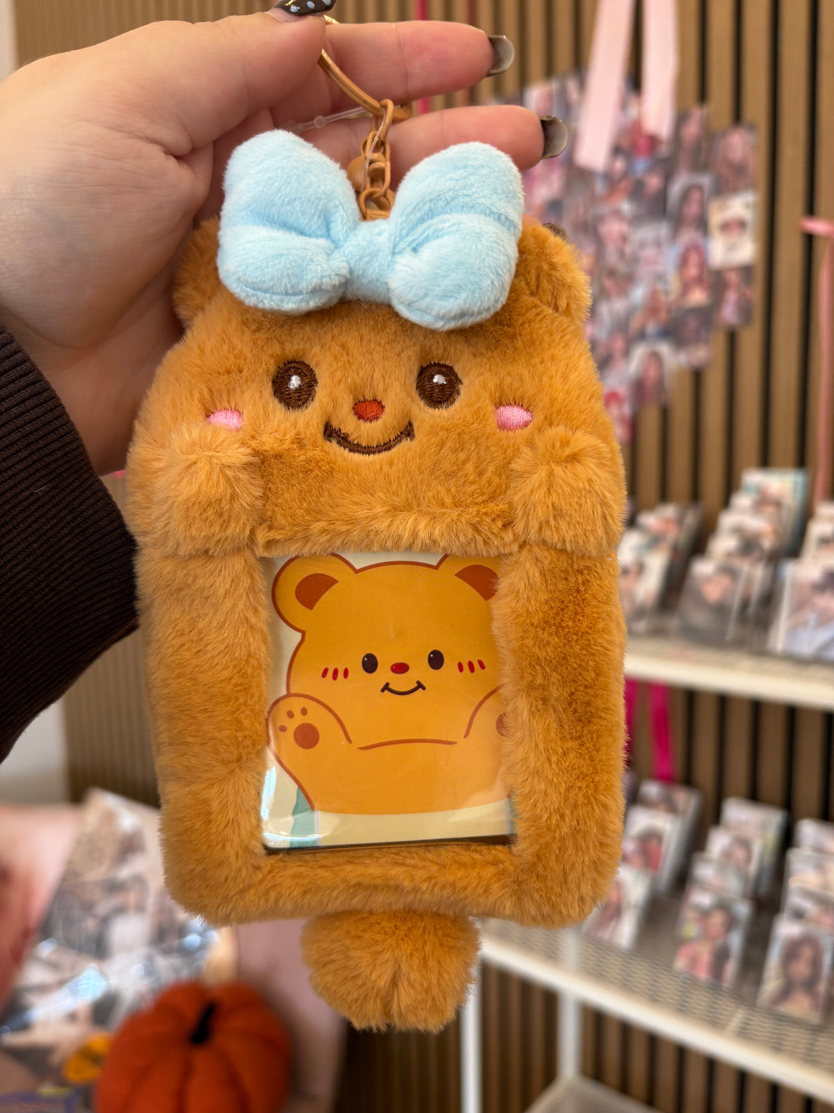 Fluffy Photocard Holder Kpop Kardz