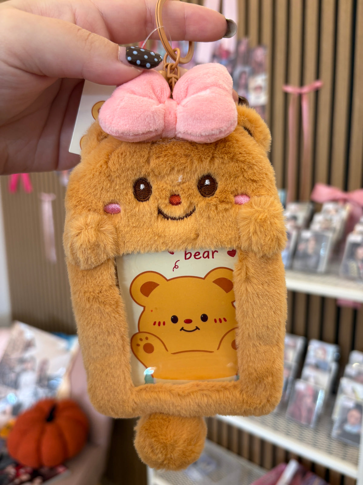 Fluffy Photocard Holder Kpop Kardz