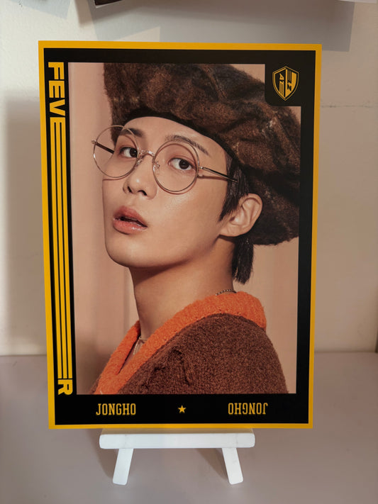 Ateez: Jongho Zero: Fever Epilogue Post Card A-I Kpop Kardz