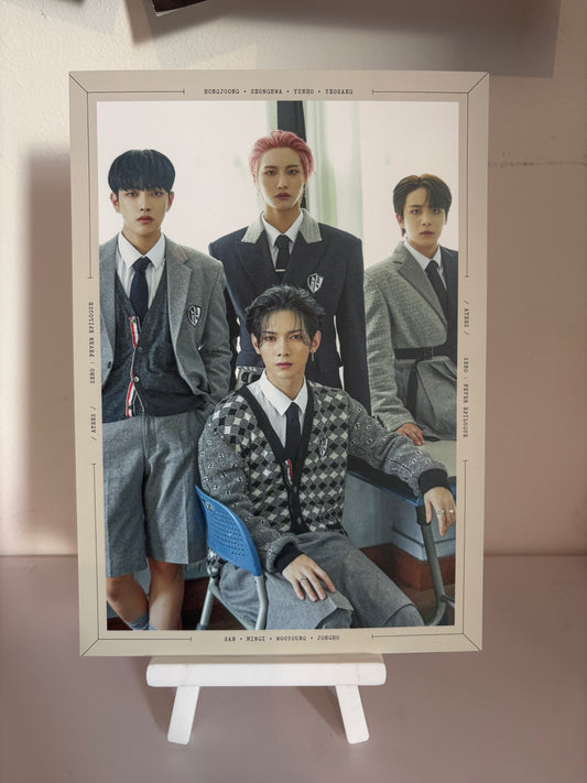 Ateez: Unit Zero: Fever Epilogue Post Card A-I Kpop Kardz
