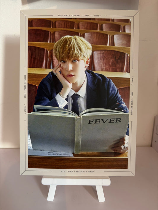 Ateez: Yunho Zero: Fever Epilogue Post Card A-I Kpop Kardz