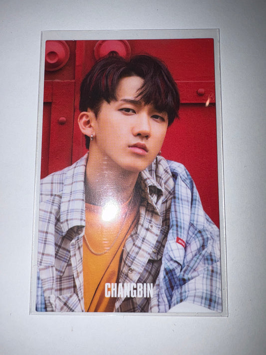 Changbin I Am Who Album Card Kpop Kardz
