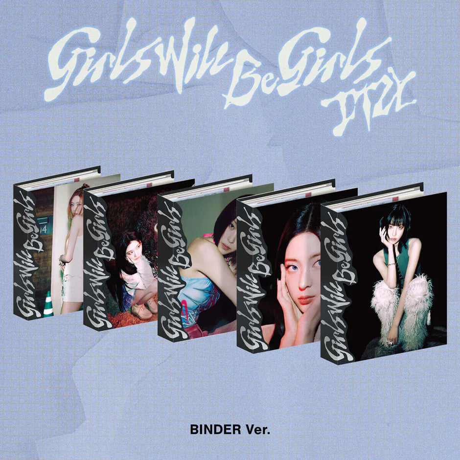 ITZY - [Girls Will Be Girls] Binder Ver. (MEMBER CHOICE) Kpop Kardz