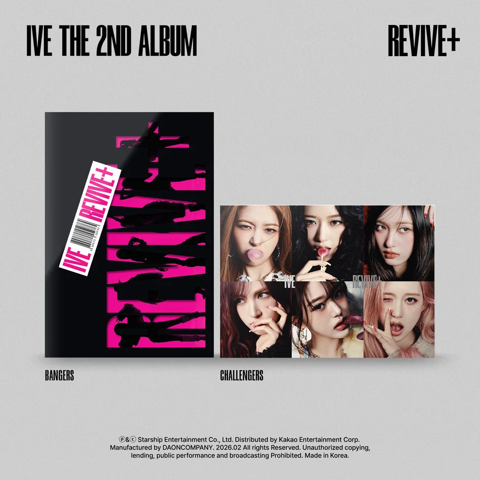 IVE - 2nd Album [REVIVE+] (VERSION CHOICE) Kpop Kardz