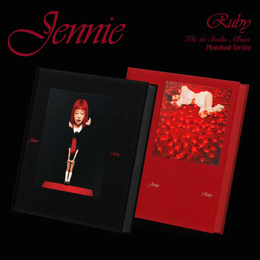 JENNIE - 1st Studio Album [Ruby] Photobook Ver. (VERSION CHOICE) Kpop Kardz