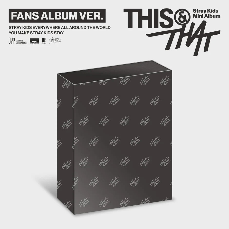 Stray Kids - [THIS & THAT] FANS ALBUM Ver Kpop Kardz