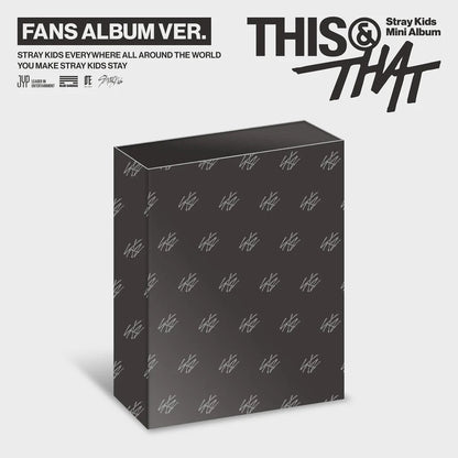 Stray Kids - [THIS & THAT] FANS ALBUM Ver Kpop Kardz