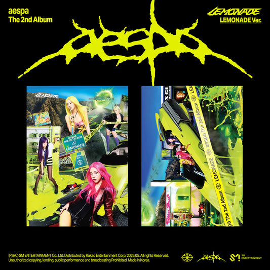 AESPA - 2ND FULL ALBUM [LEMONADE] (LEMONADE Ver) (VERSION CHOICE) Kpop Kardz
