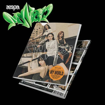 AESPA - 3RD MINI ALBUM [MY WORLD] (Tabloid Ver.) Kpop Kardz