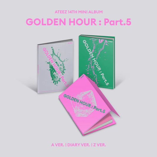 ATEEZ - [GOLDEN HOUR : Part.5] STANDARD VERSION (VERSION CHOICE) Kpop Kardz