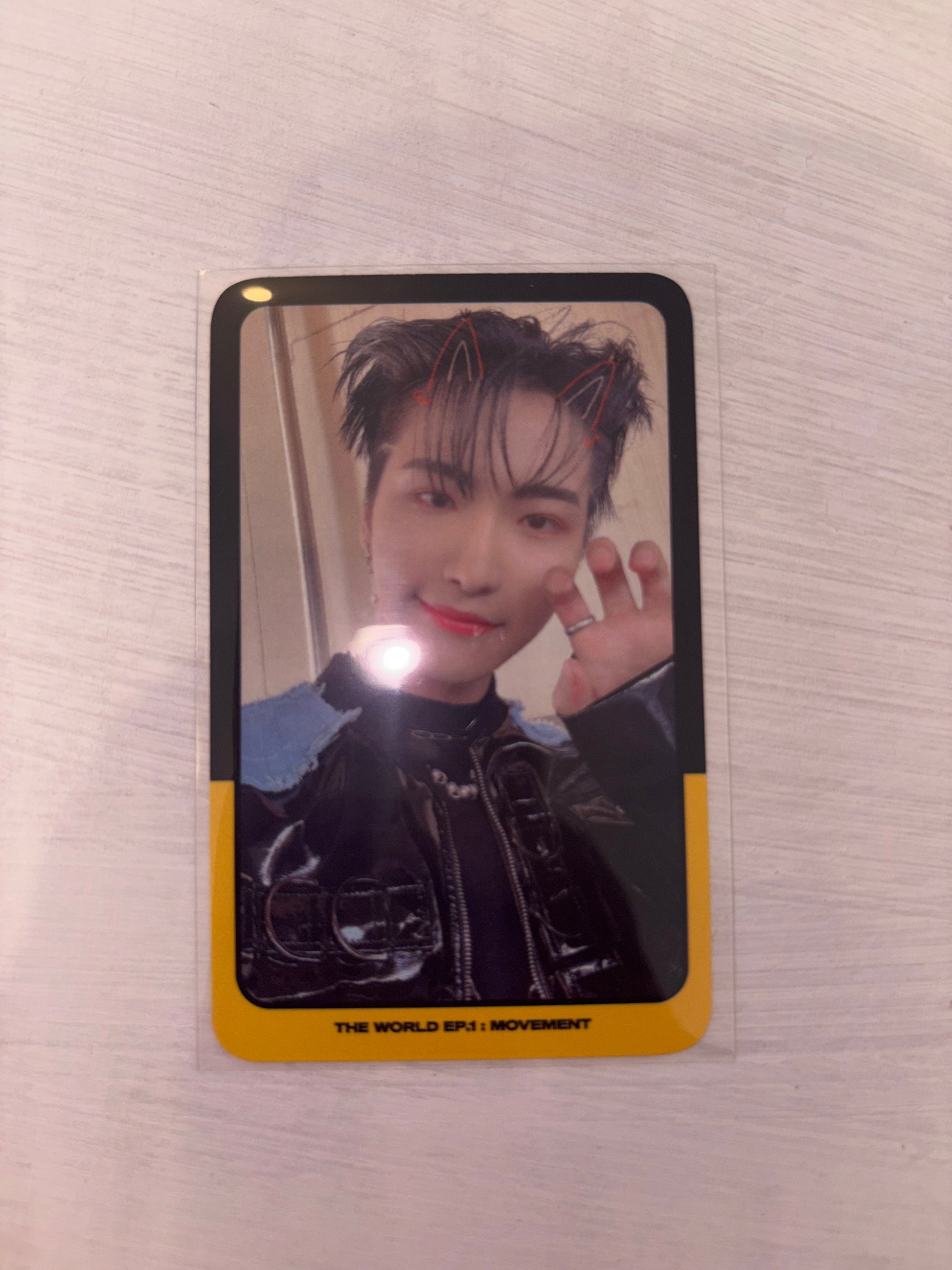 Ateez: Seonghwa The World Ep 1: Movement Broadcast Card Kpop Kardz