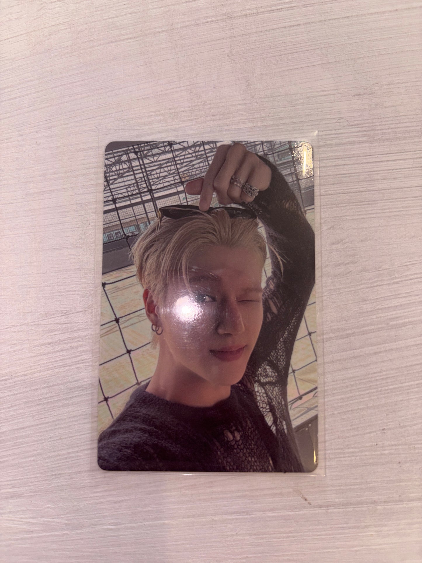Ateez: Wooyoung Golden Hour: Part 3 Album Card Kpop Kardz
