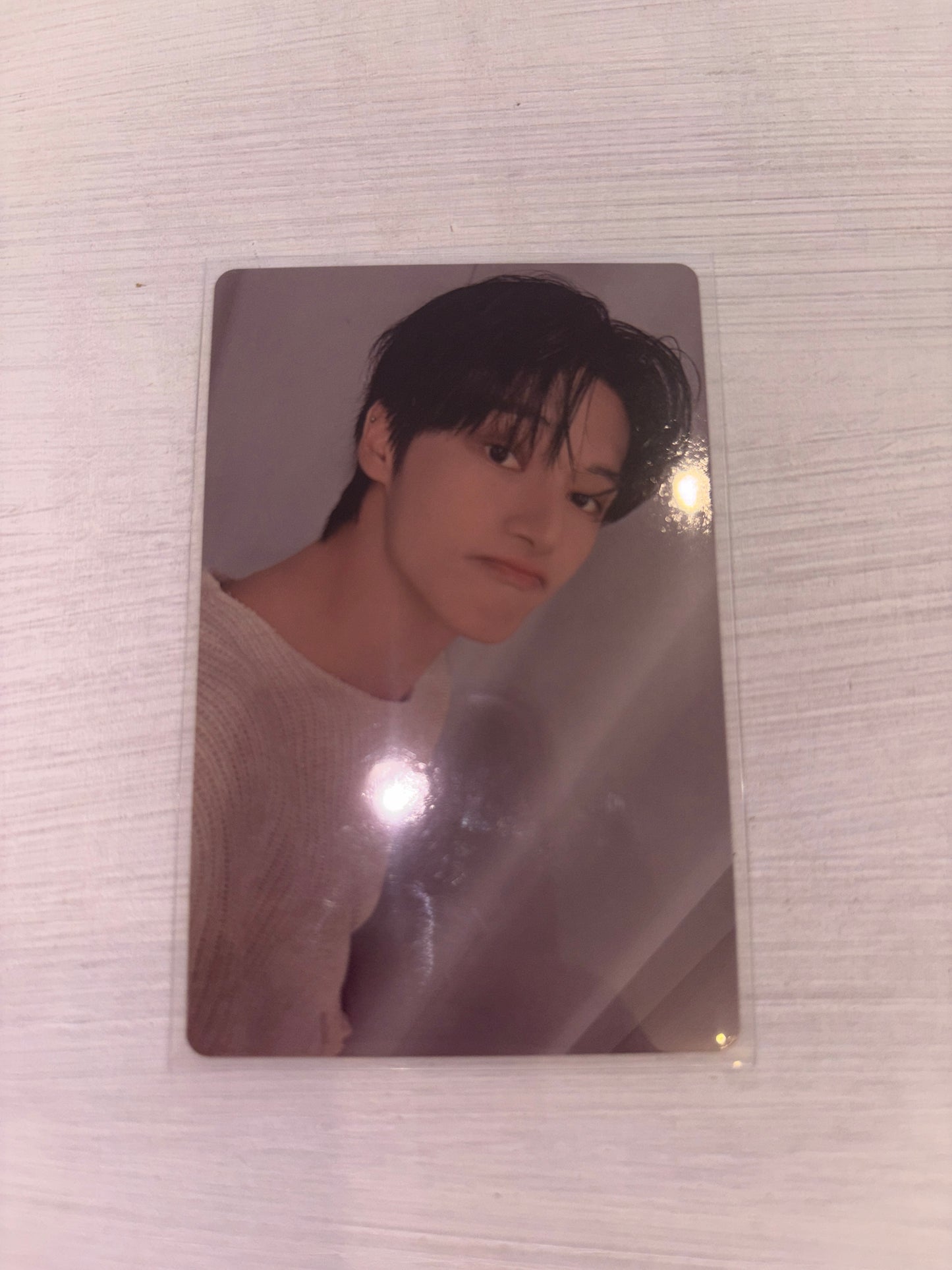 Ateez: Wooyoung Golden Hour: Part 4 Album Card Kpop Kardz