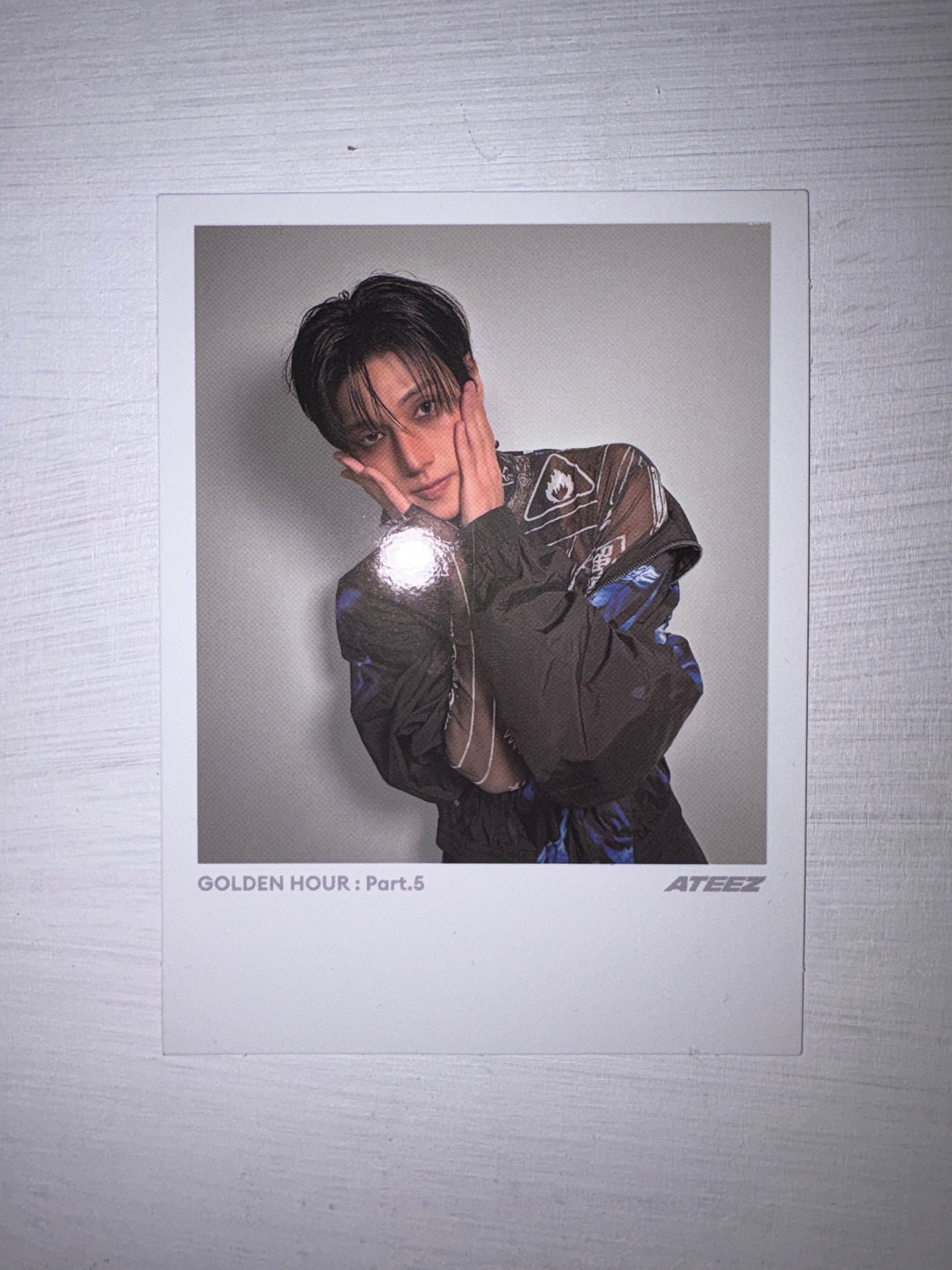 Ateez: Wooyoung Golden Hour: Part 5 Polaroid Album Inclusion Kpop Kardz