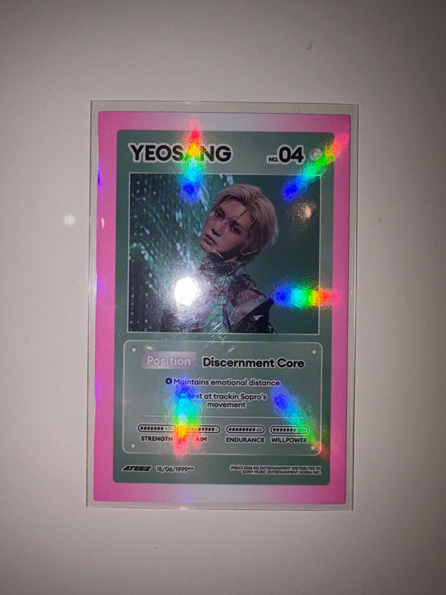 Ateez: Yeosang Golden Hour: Part 5 Concept Album Card Kpop Kardz