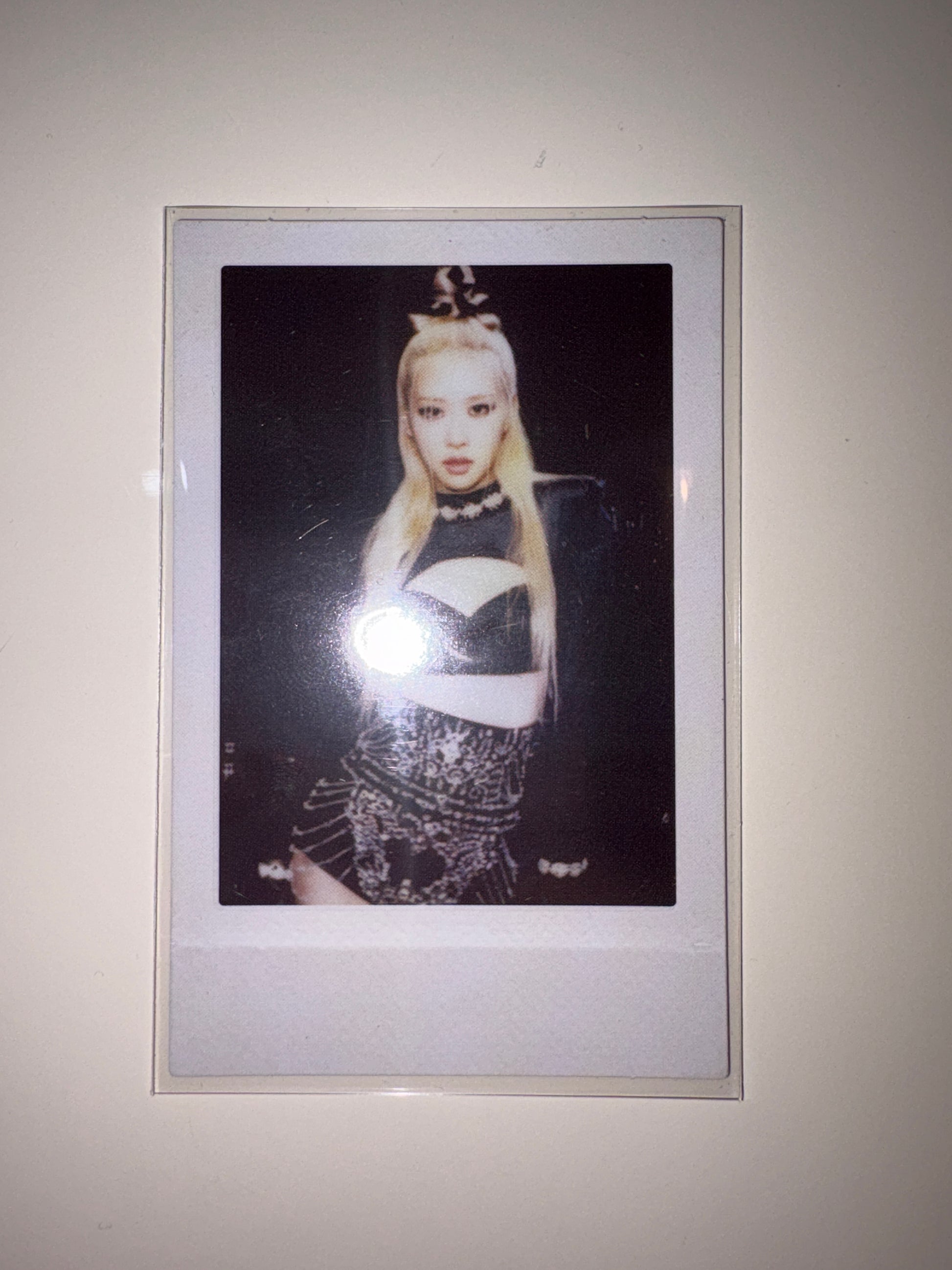 Blackpink: Rose Born Pink Poloroid Album Card Kpop Kardz