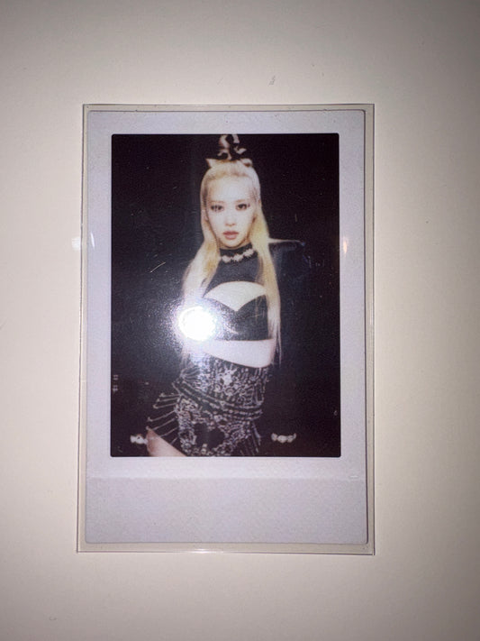 Blackpink: Rose Born Pink Poloroid Album Card Kpop Kardz
