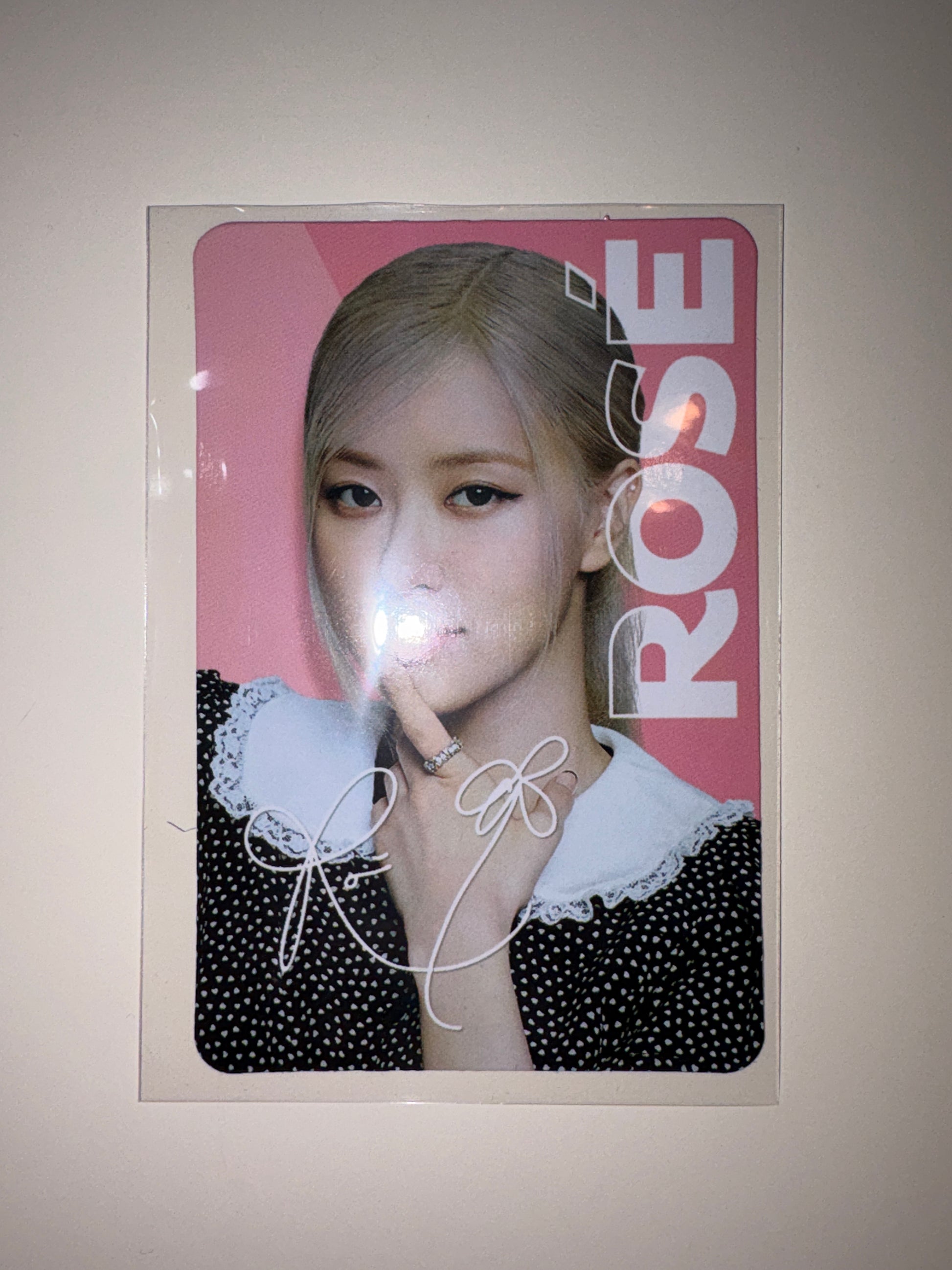Blackpink: Rose OREO Exclusive Kpop Kardz