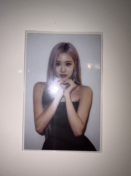 Blackpink: Rose The Album Album Card Kpop Kardz