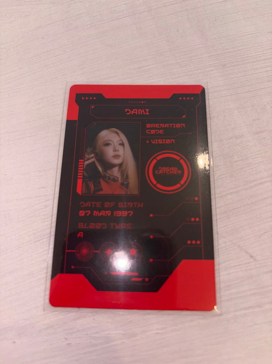 Dreamcatcher: Dami Apocolypse: Follow Us Album Card Kpop Kardz