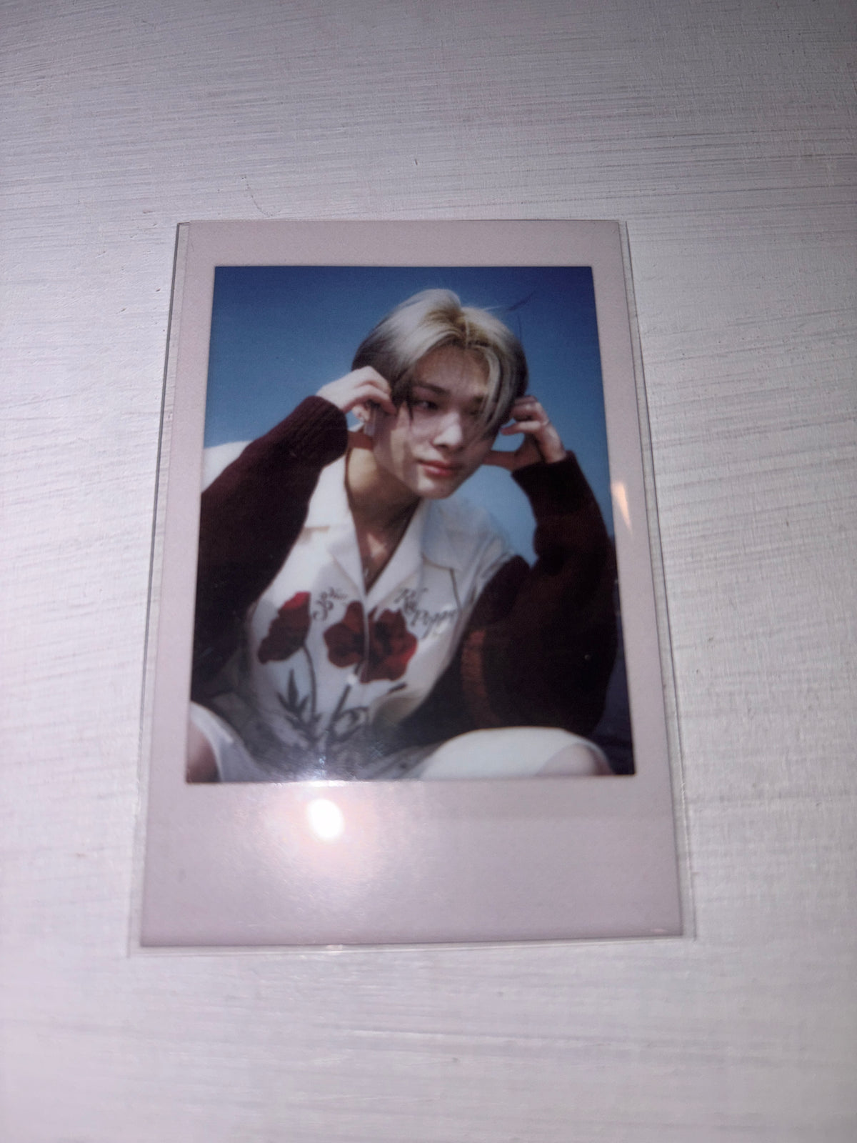 Enhypen: Niki Orange Blood Polaroid Album Card Kpop Kardz