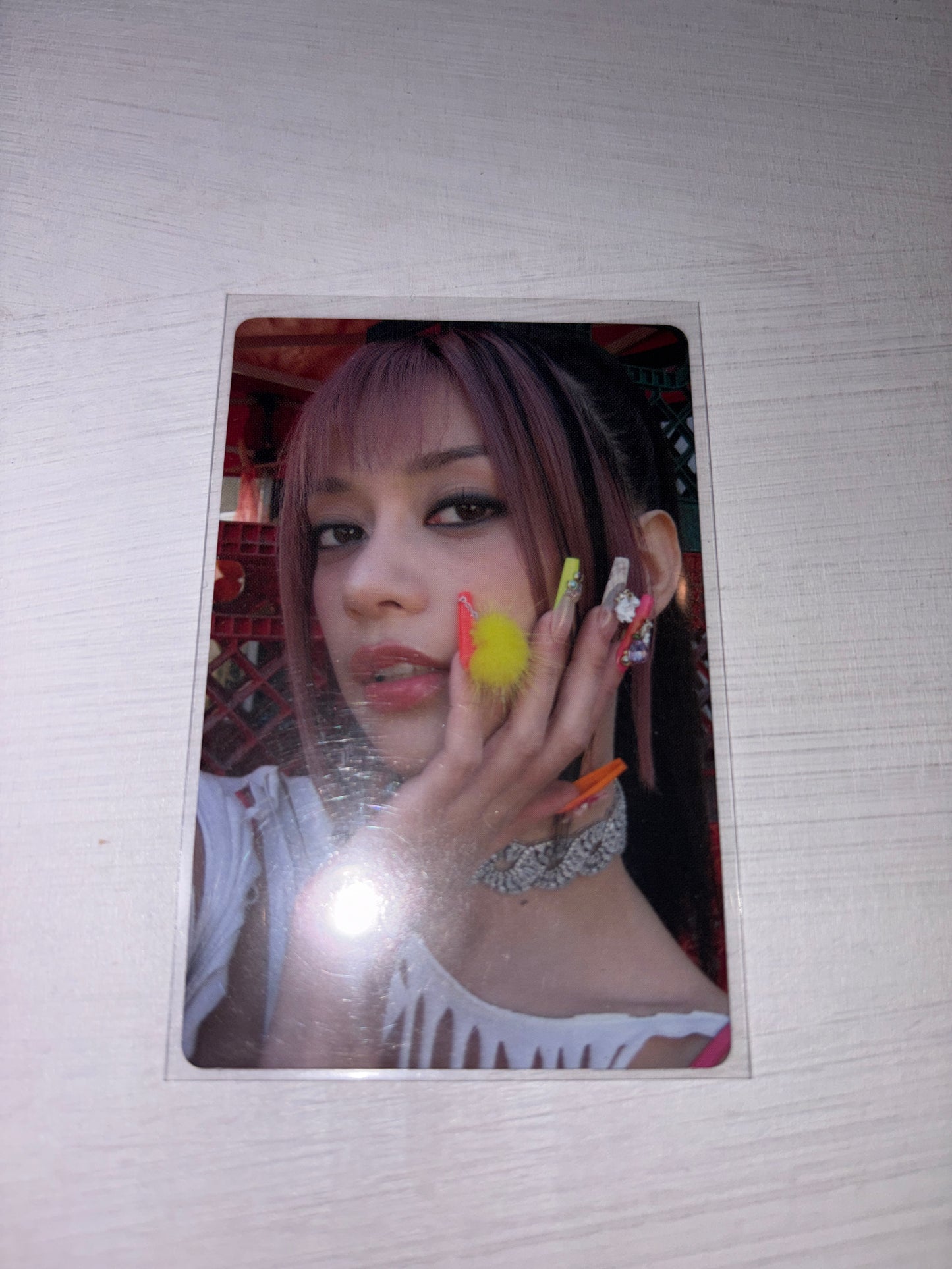 Katseye: Megan Official Lightstick Card Kpop Kardz