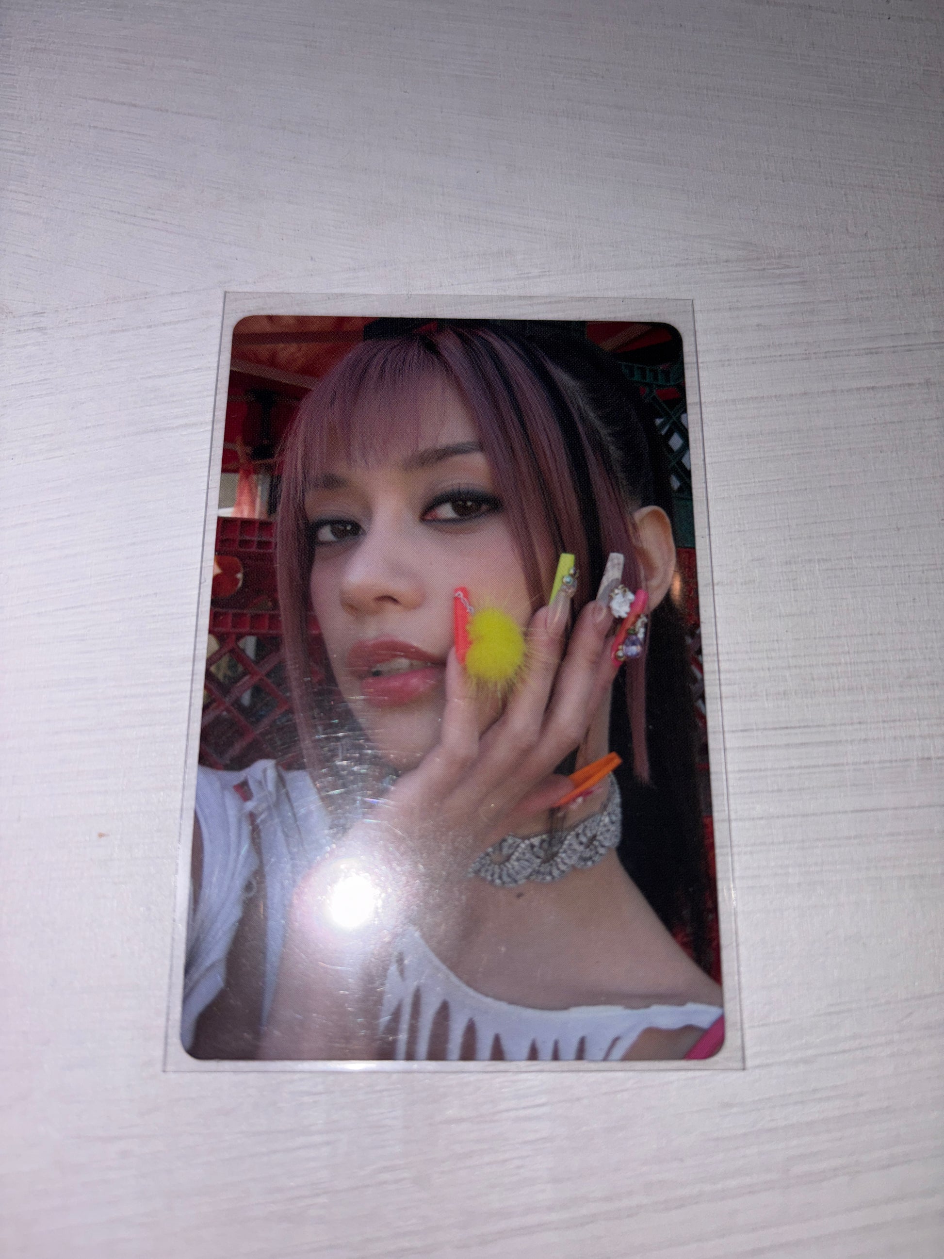 Katseye: Megan Official Lightstick Card Kpop Kardz