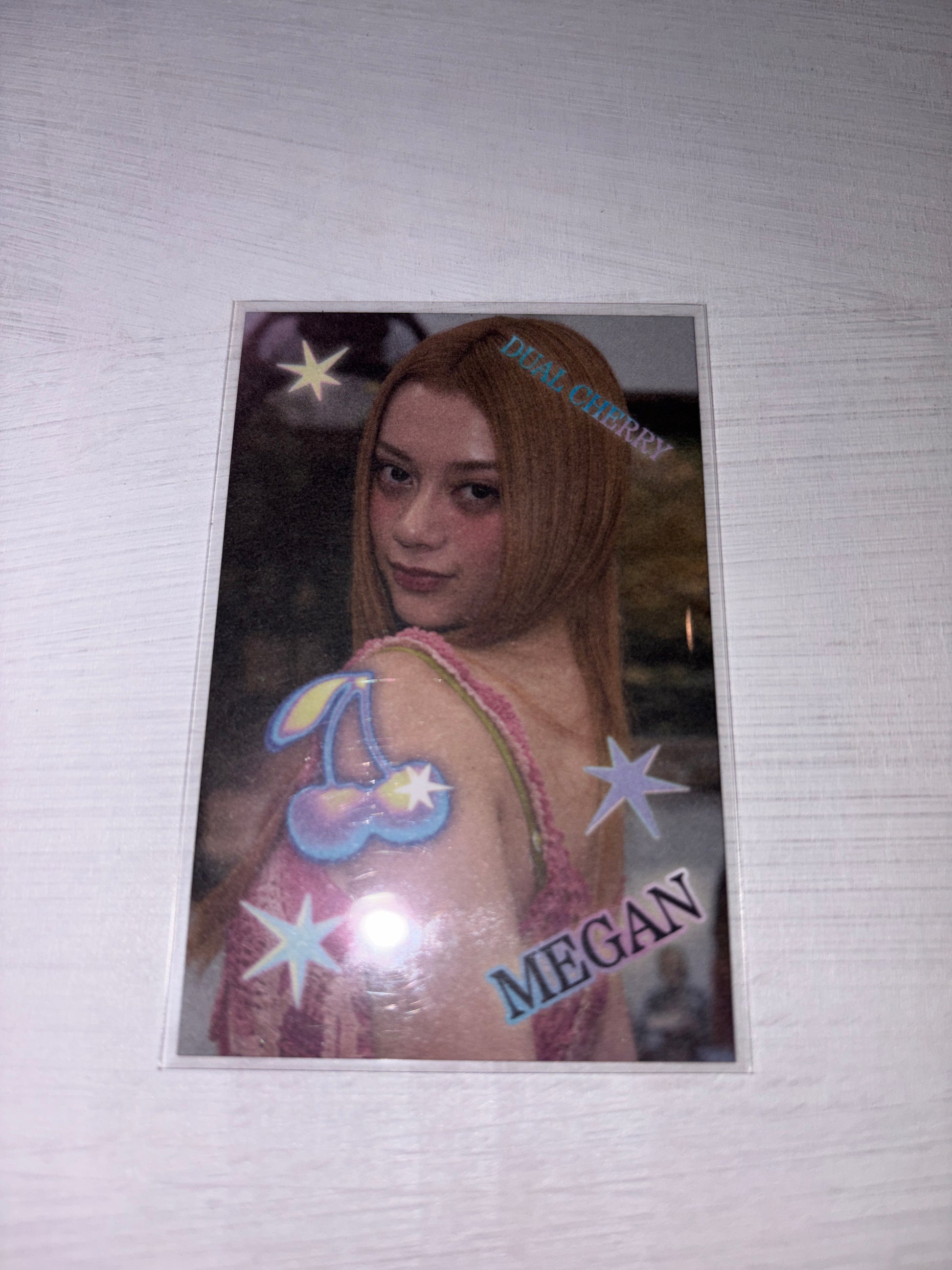 Katseye: Megan Soft Is Strong (SIS) Vinyl Card Kpop Kardz