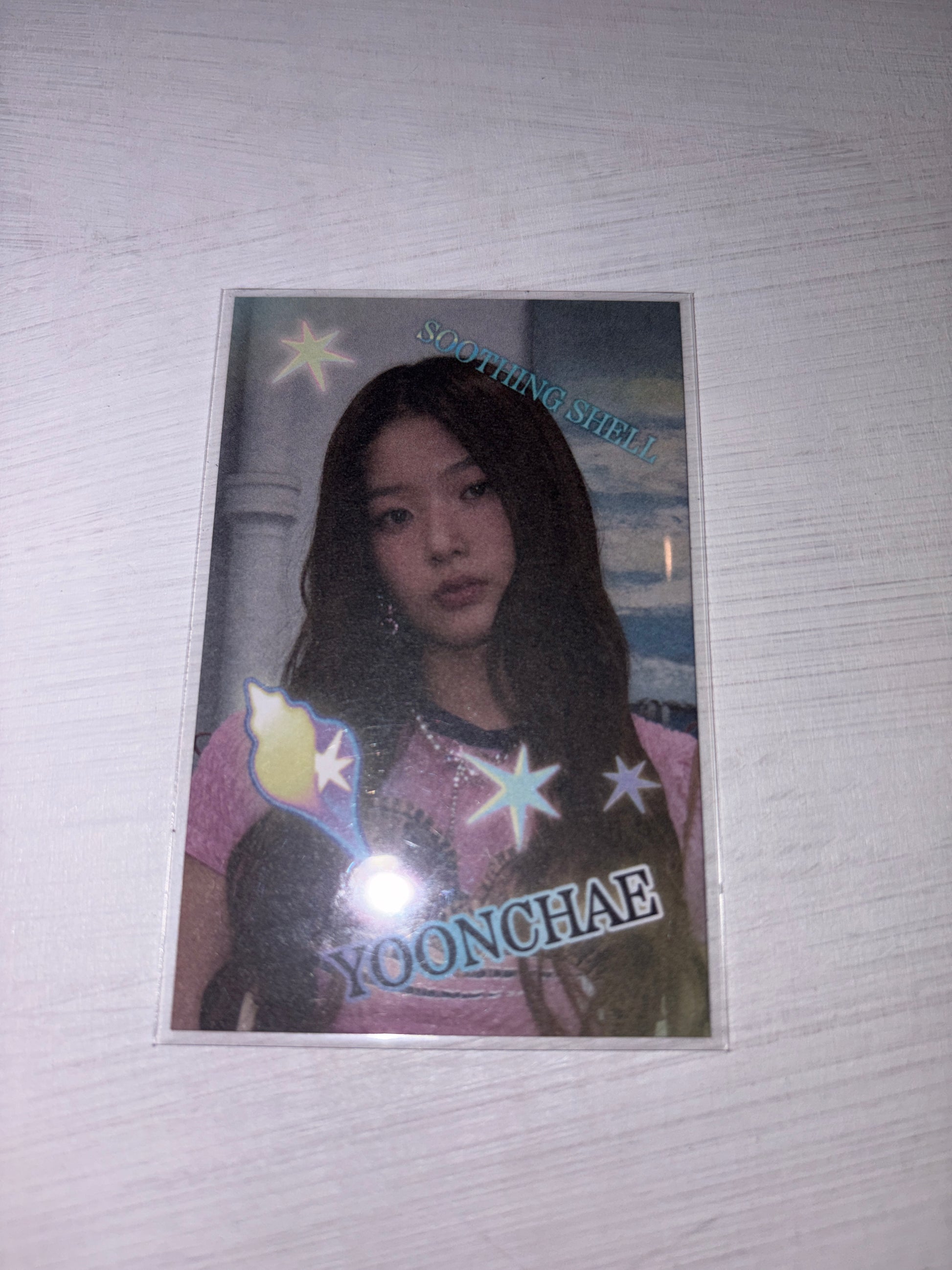 Katseye: Yoonchae Soft Is Strong (SIS) Vinyl Card Kpop Kardz