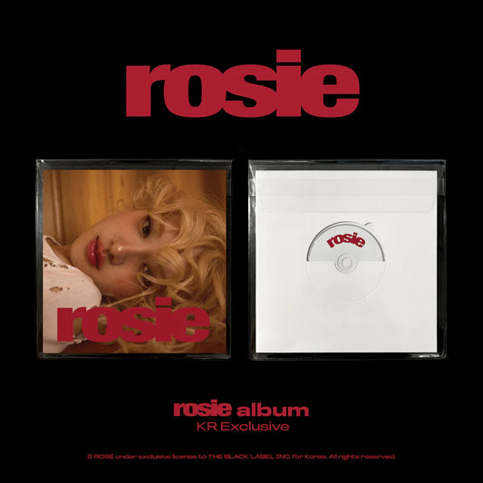 ROSÉ - 1st studio album [rosie] (KR Exclusive) Kpop Kardz