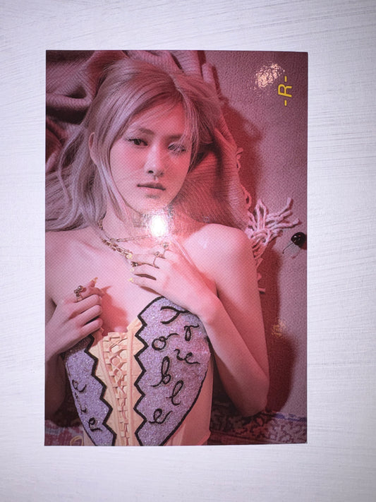 Rose: -R- Postcard Album Inclusion Kpop Kardz
