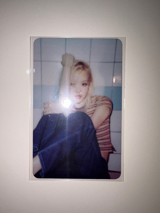 Rose: Rosie Album Card Kpop Kardz