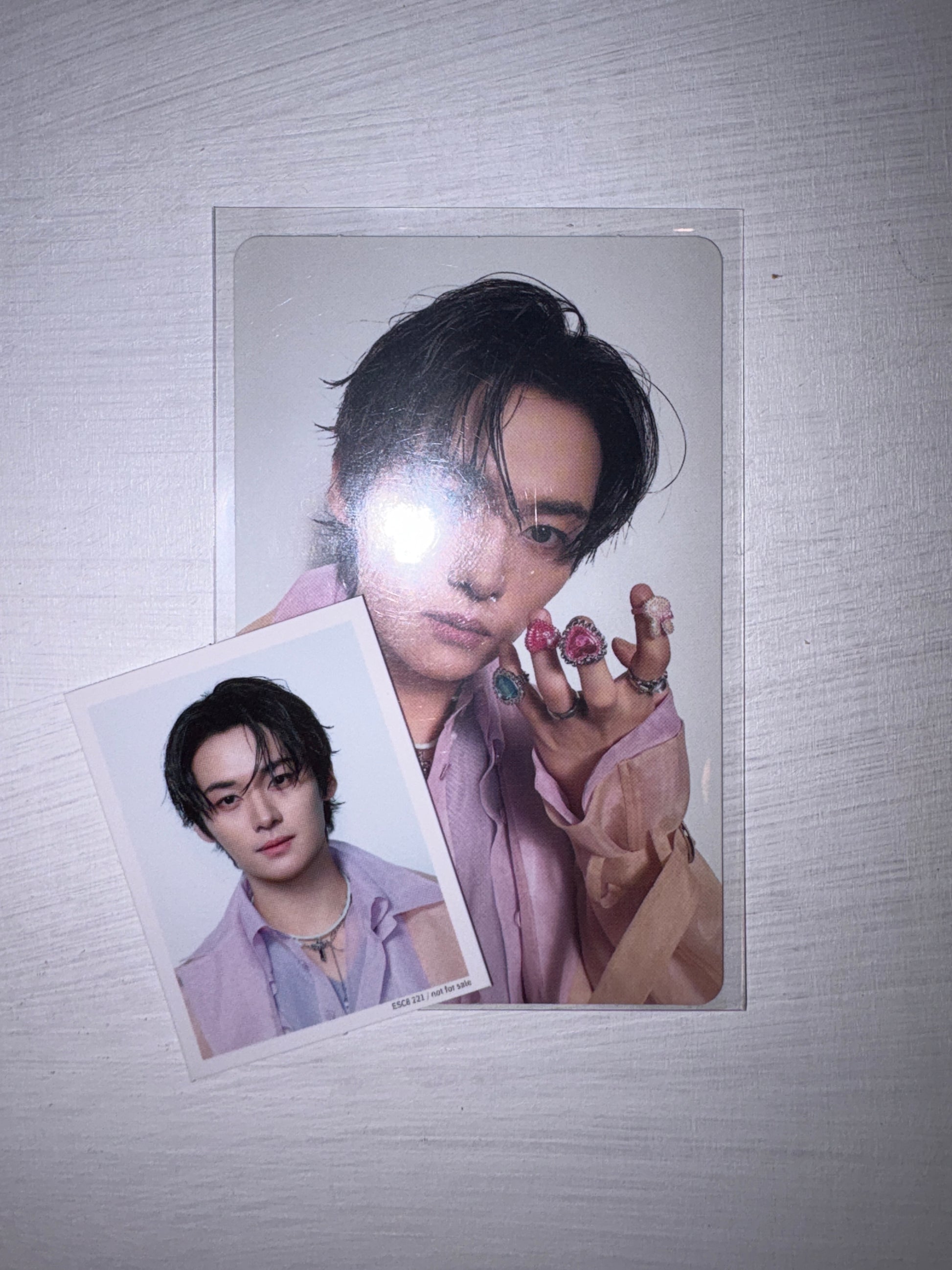 Straykids: Leeknow Hollow Japan FC Ver Double Sided Card Kpop Kardz