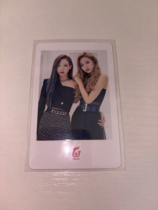 Twice: Nayeon+Tzuyu Unit More&More Release Event Card
