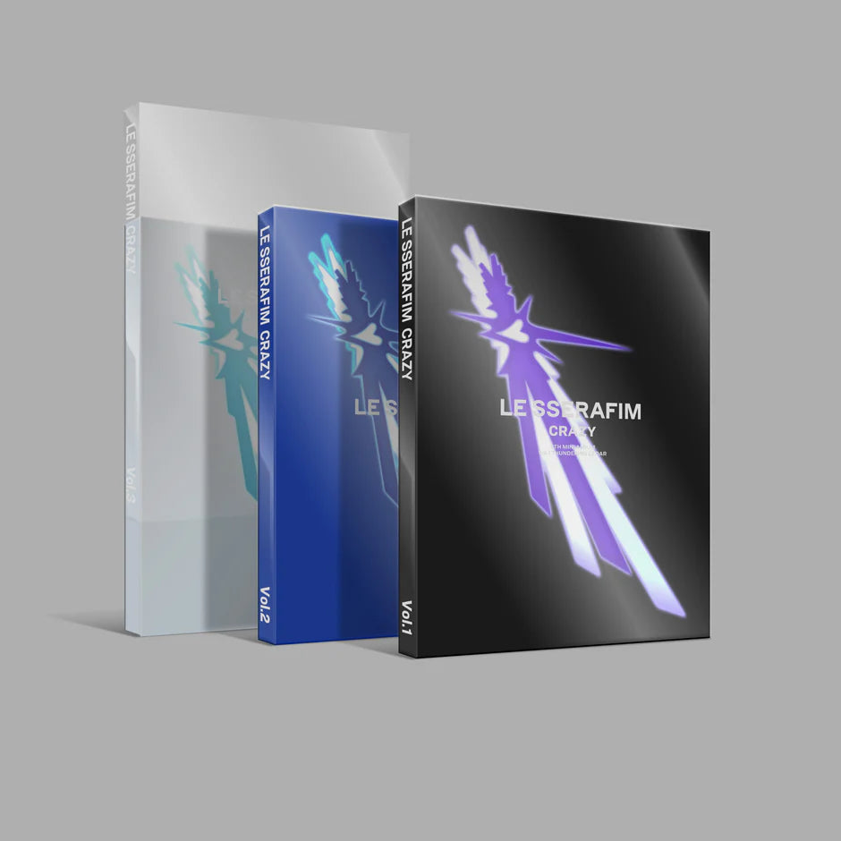 LE SSERAFIM - 4th Mini Album [CRAZY] Standard Ver. (VERSION CHOICE) Kpop Kardz