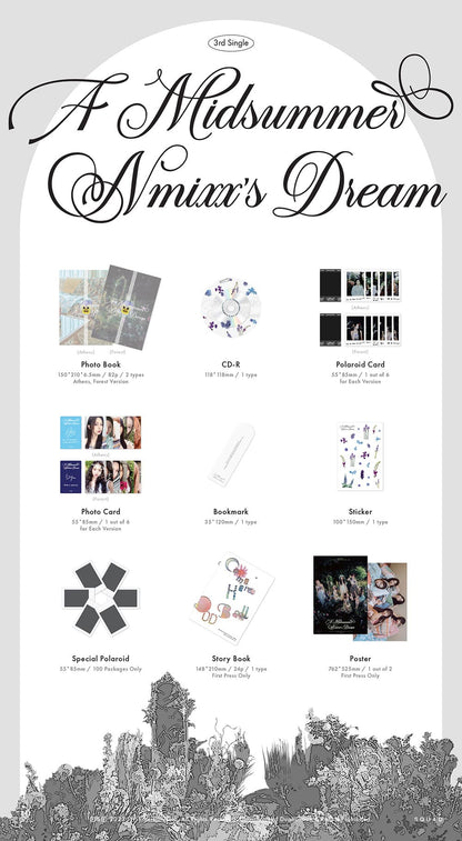 NMIXX A Midsummer Nmixx's Dream (VERSION CHOICE) Kpop Kardz