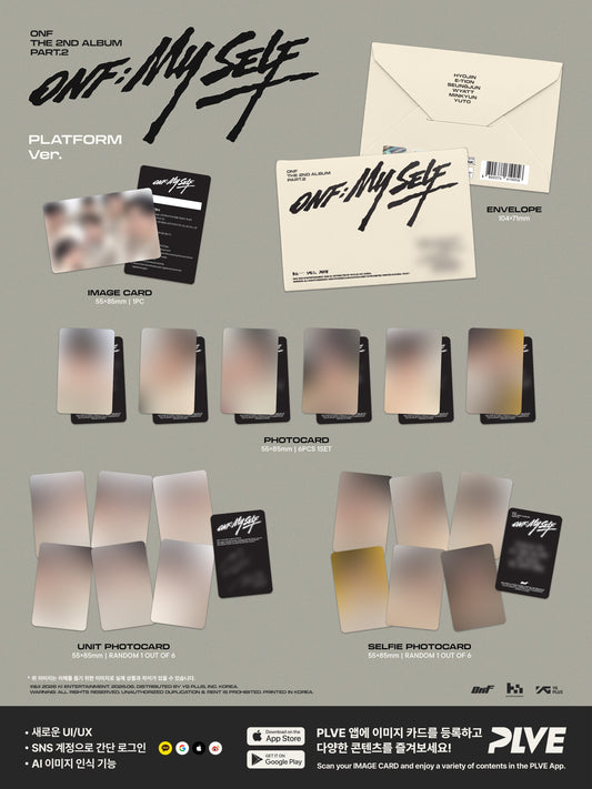 ONF - 2nd Album Part.2 [ONF:MY SELF] PLATFORM Ver