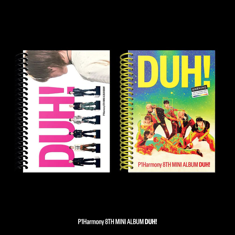 P1Harmony - 8th Mini Album [DUH!] Standard Ver (VERSION CHOICE)