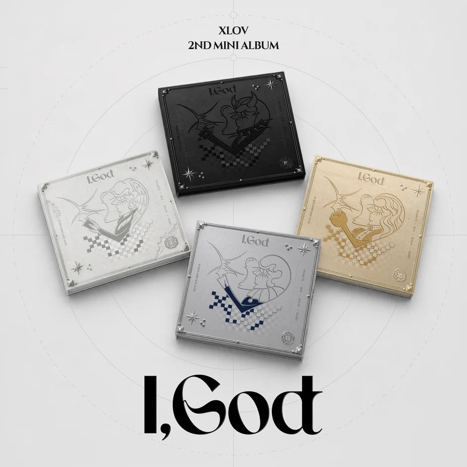 XLOV- 2nd Mini Album [I,GOD]  (VERSION CHOICE) Kpop Kardz