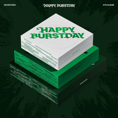 SEVENTEEN - 5th Album [HAPPY BURSTDAY] Standard Ver. (VERSION CHOICE) Kpop Kardz