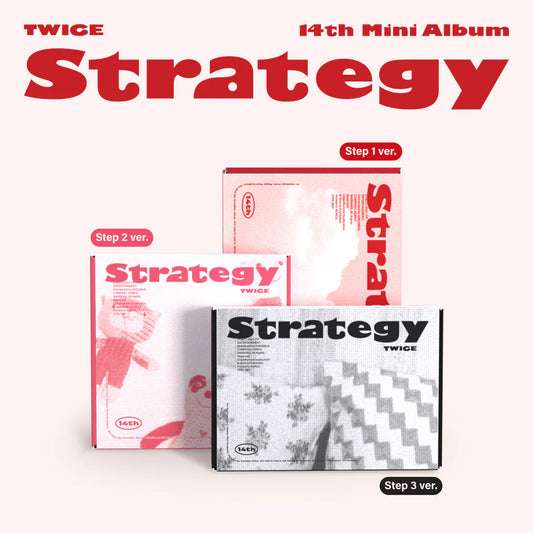 TWICE: 14th Mini Album [Strategy] Standard Ver (VERSION CHOICE)