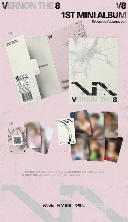 V8 (SEVENTEEN) - 1st Mini Album [V8] Weverse Albums Ver