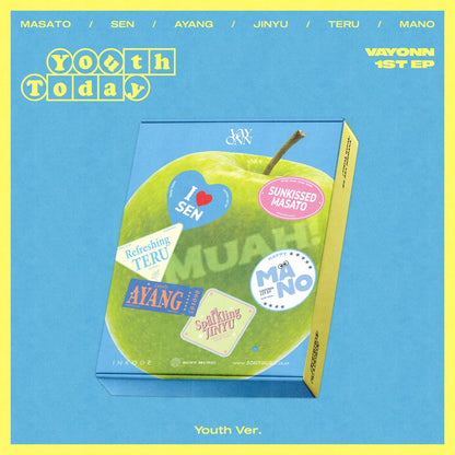 VAYONN - 1st EP [Youth Today] Youth Ver Kpop Kardz