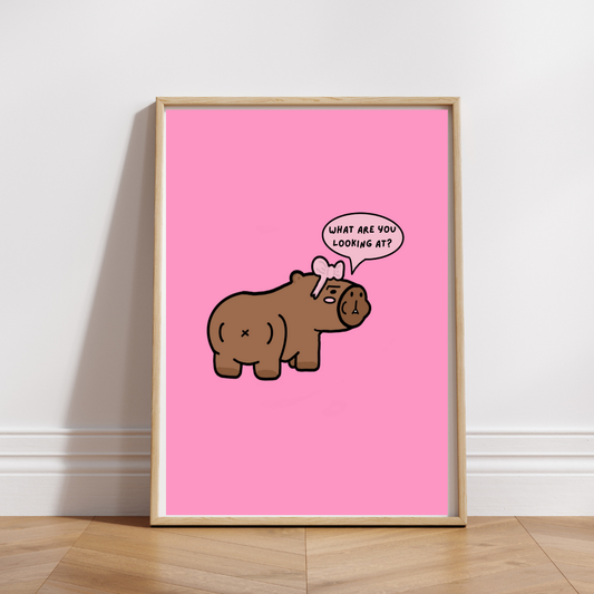 Butt Barry (The Capybara) Artwork Kpop Kardz