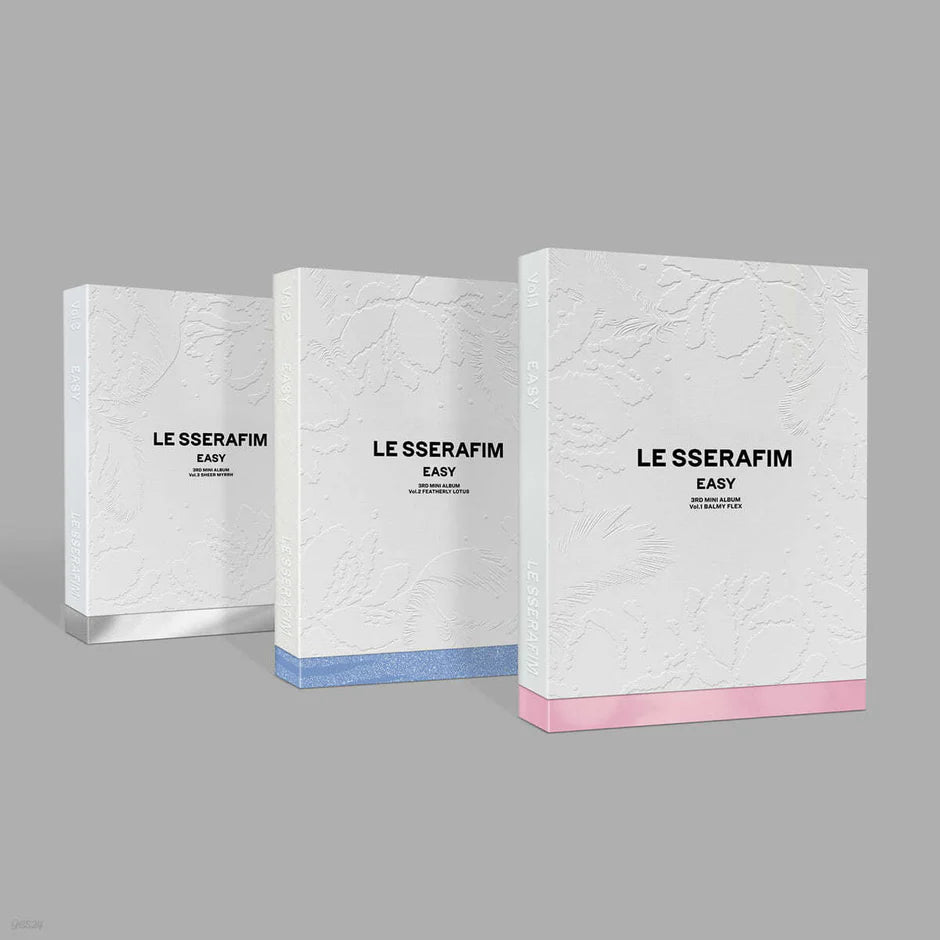 LE SSERAFIM - 3RD MINI ALBUM [EASY] (VERSION CHOICE)