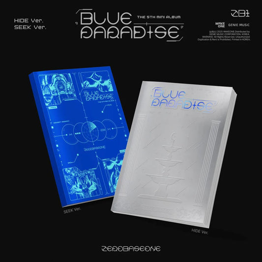 ZEROBASEONE - The 5th Mini Album [BLUE PARADISE] Standard Ver. (VERSION CHOICE) Kpop Kardz
