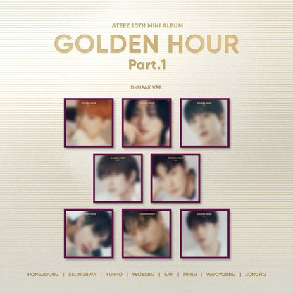 ATEEZ Golden Hour: Pt 1 Digipack Member Version