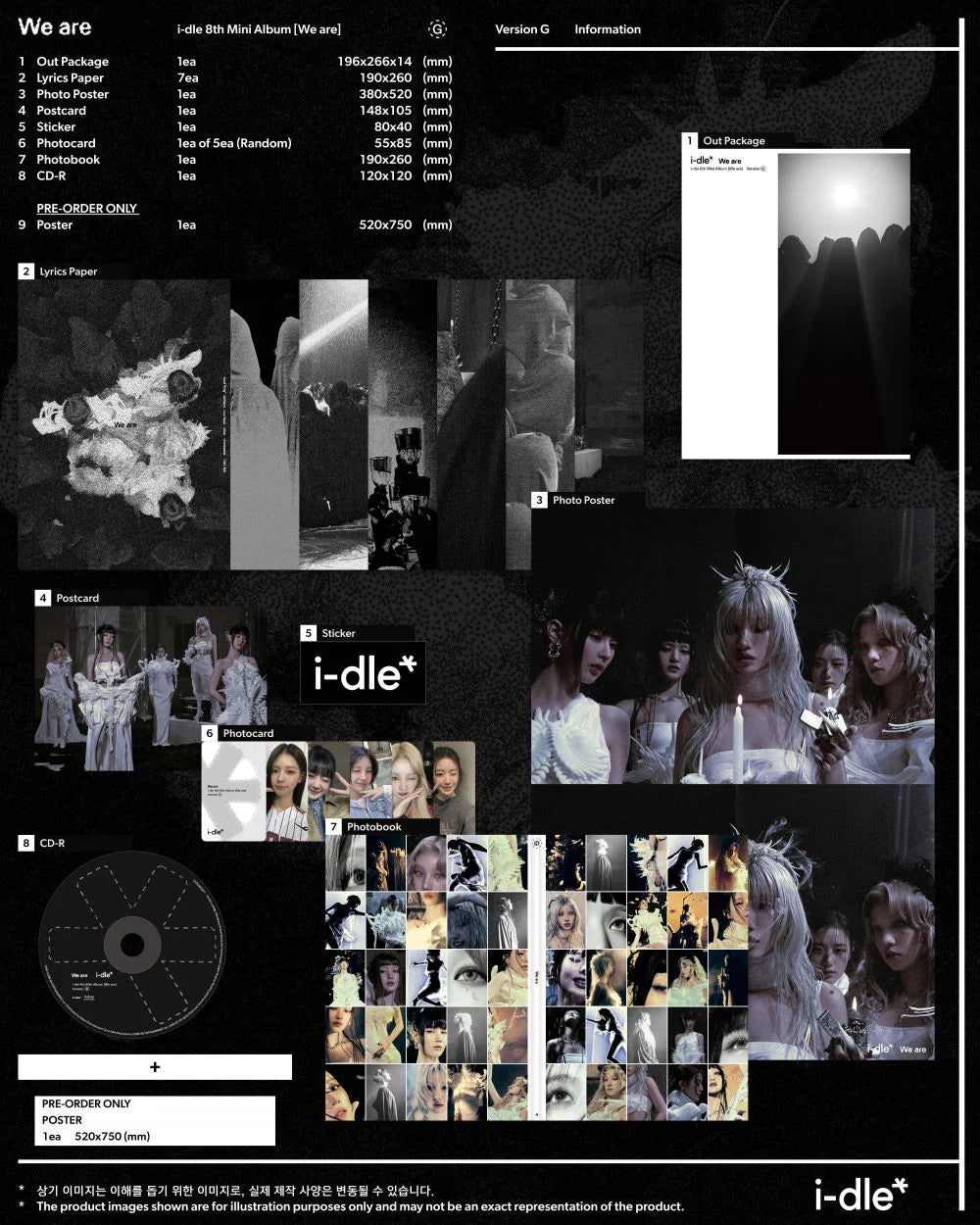 i-dle - 8th Mini Album [We are] Standard Ver. (VERSION CHOICE) Kpop Kardz