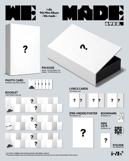 i-dle - 9th Mini Album [We made] A Ver