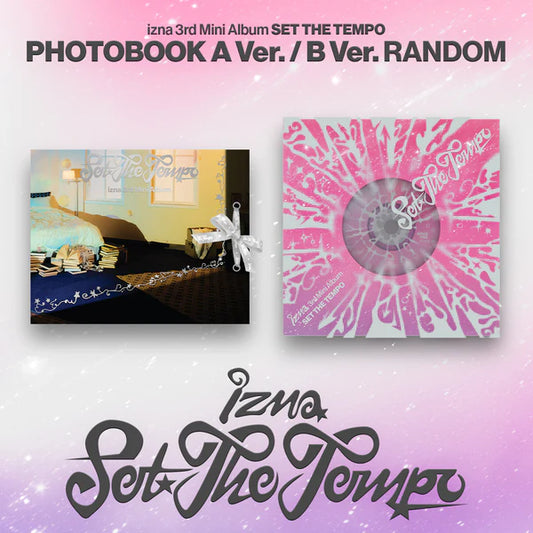 izna - [SET THE TEMPO] (PHOTOBOOK Ver) (RANDOM VERSION)